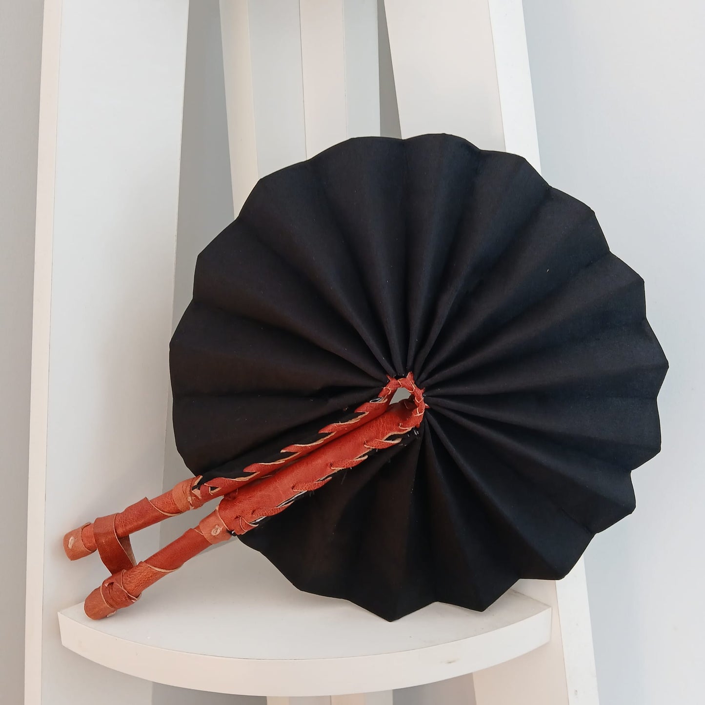 African Print Folding Hand Fan/ Small