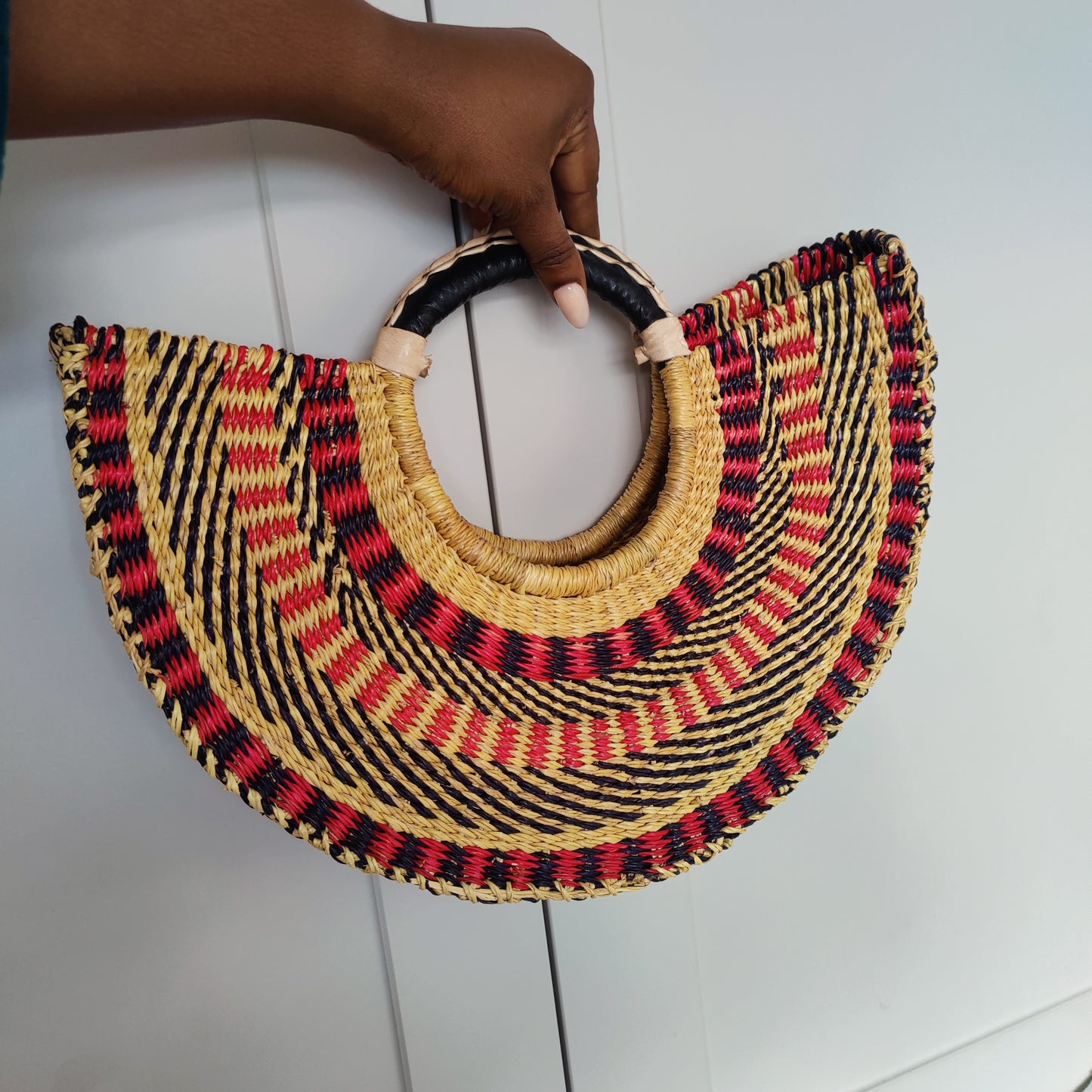 Half Moon Straw bag/Basket Bags