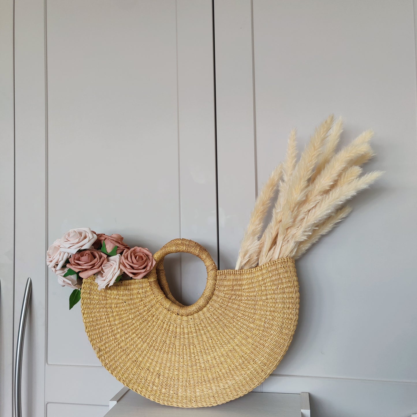 Half Moon Straw bag/Basket Bags