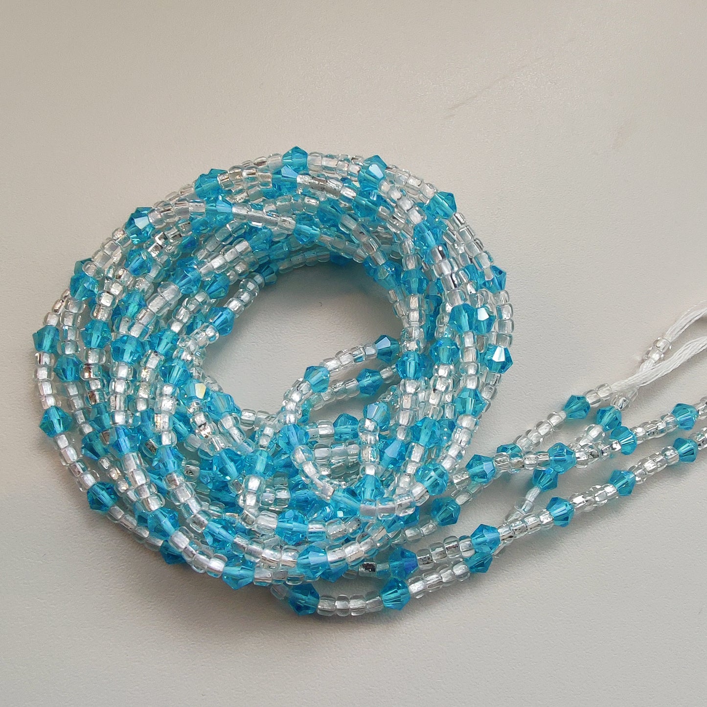 Waist Beads| Belly Chain Weight control African beads|belly beads| | Weight Tracker Beads| Plus Size/ tie on