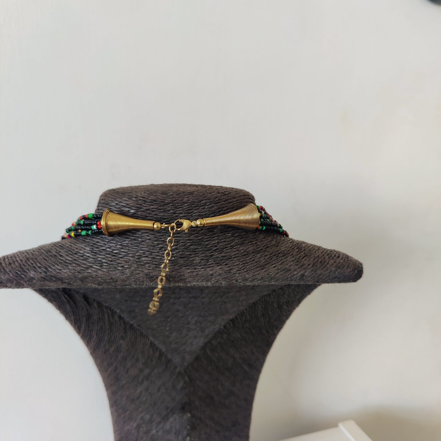 Seed-beads Multi Strand Necklace