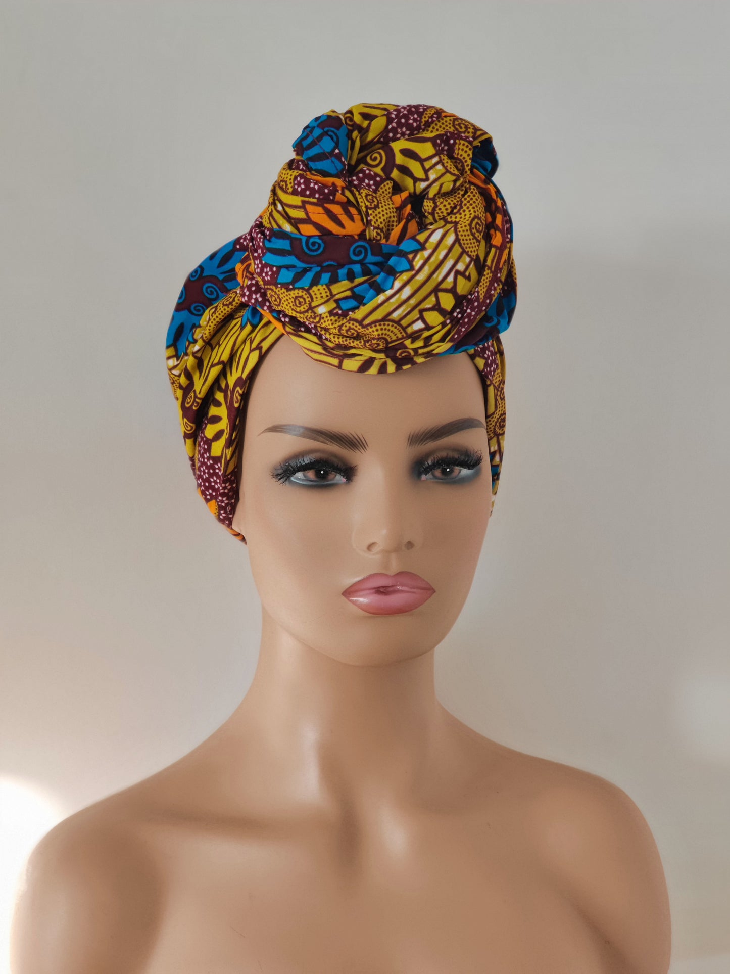 Ankara Print Headwrap, African Print Headwrap,