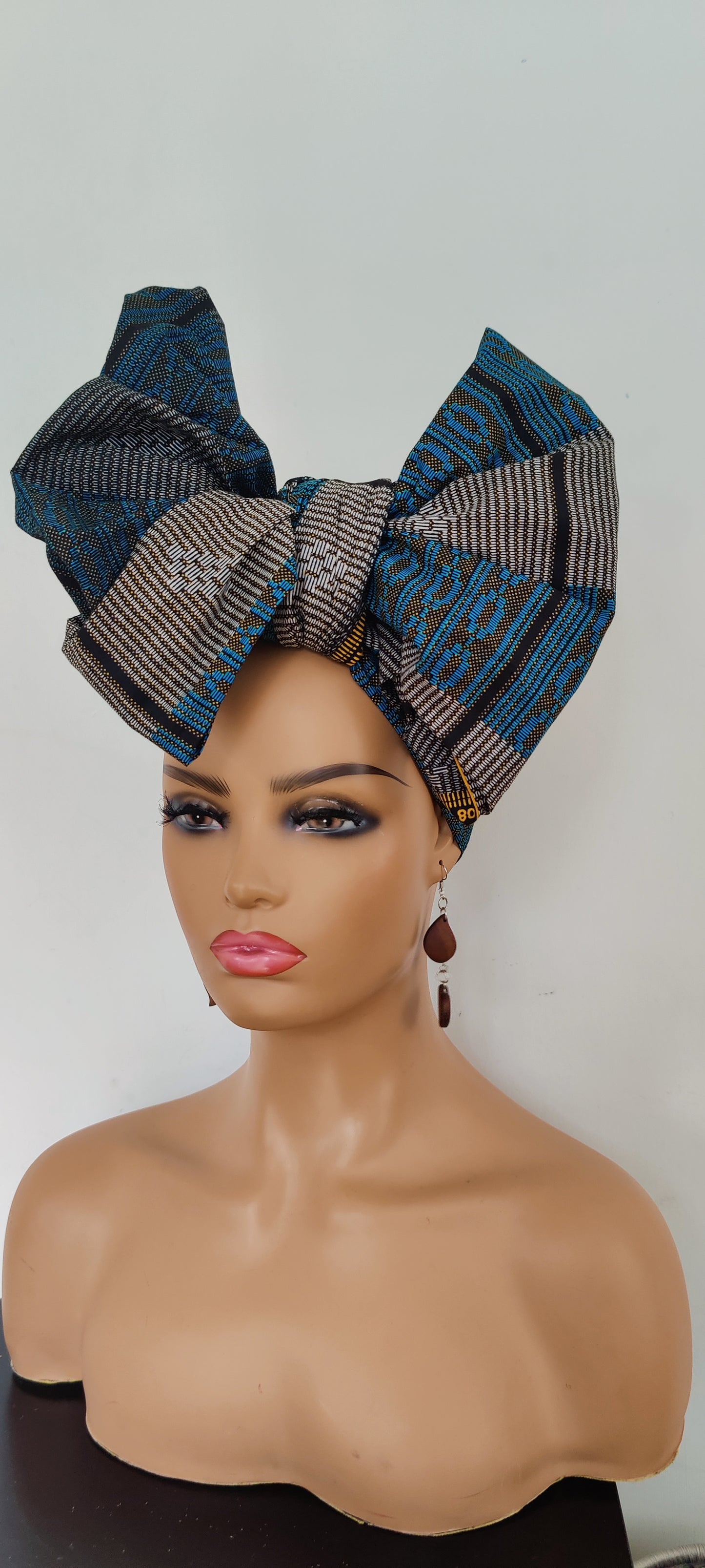 Ankara Print Headwrap, African Print Headwrap,