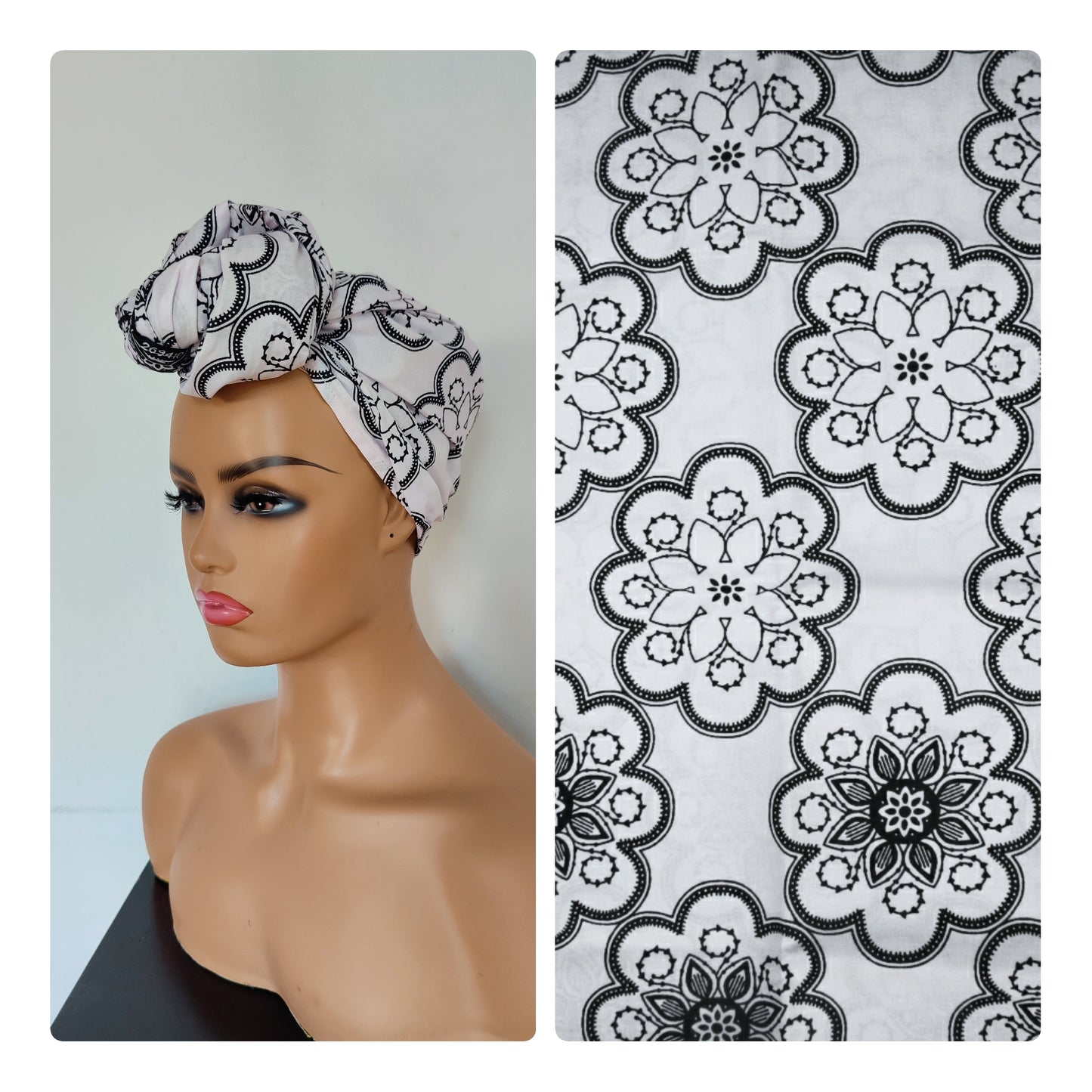 Ankara Print Headwrap, African Print Headwrap,