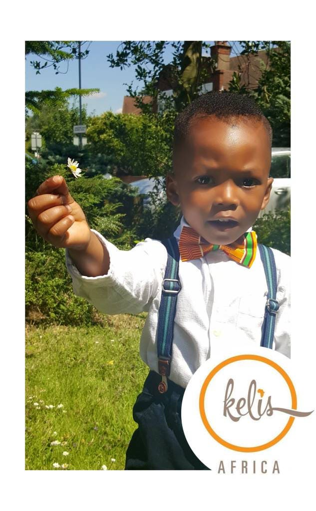 African Print Bowtie/Kente Bow Tie/Toddlers Bowtie/ Boys Bowtie