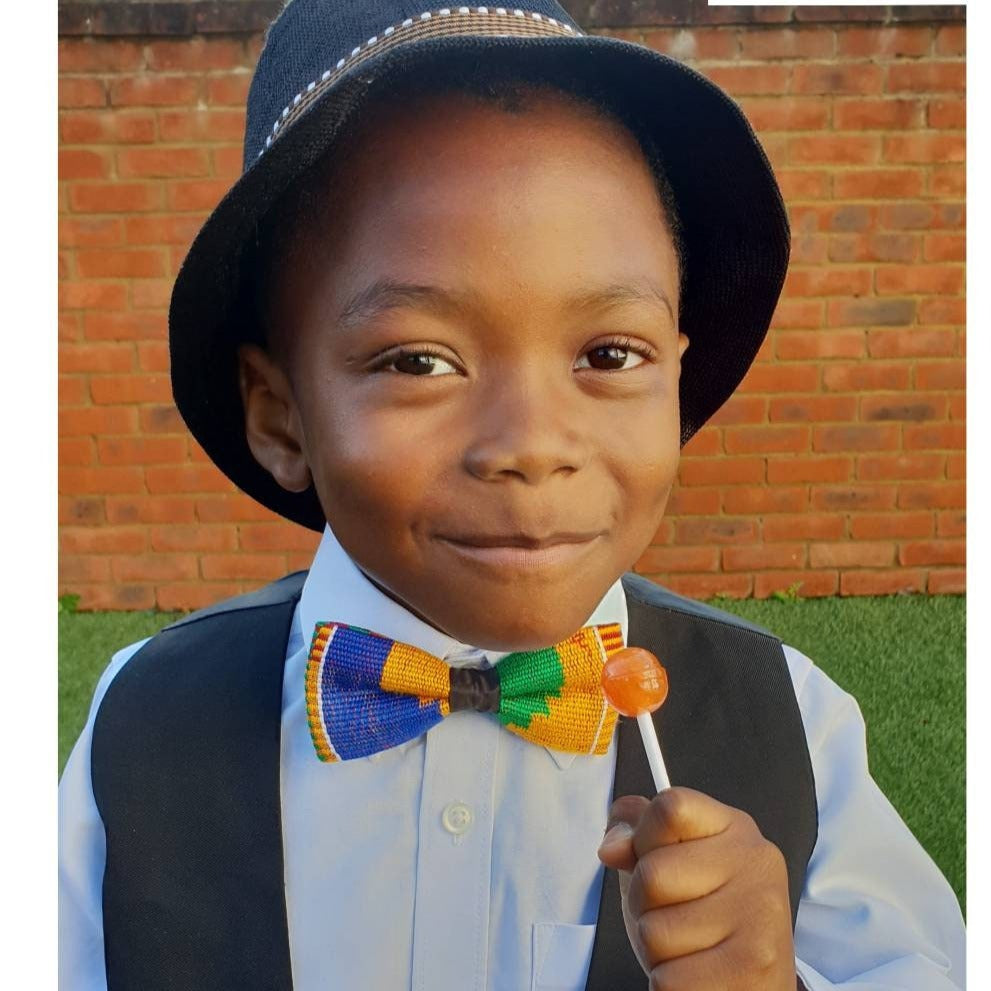 African Print Bowtie/Kente Bow Tie/Toddlers Bowtie/ Boys Bowtie