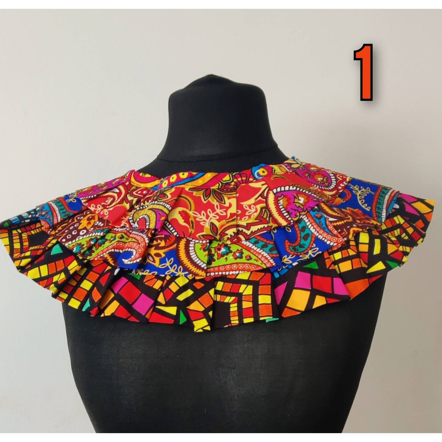 Ankara  Print Cape