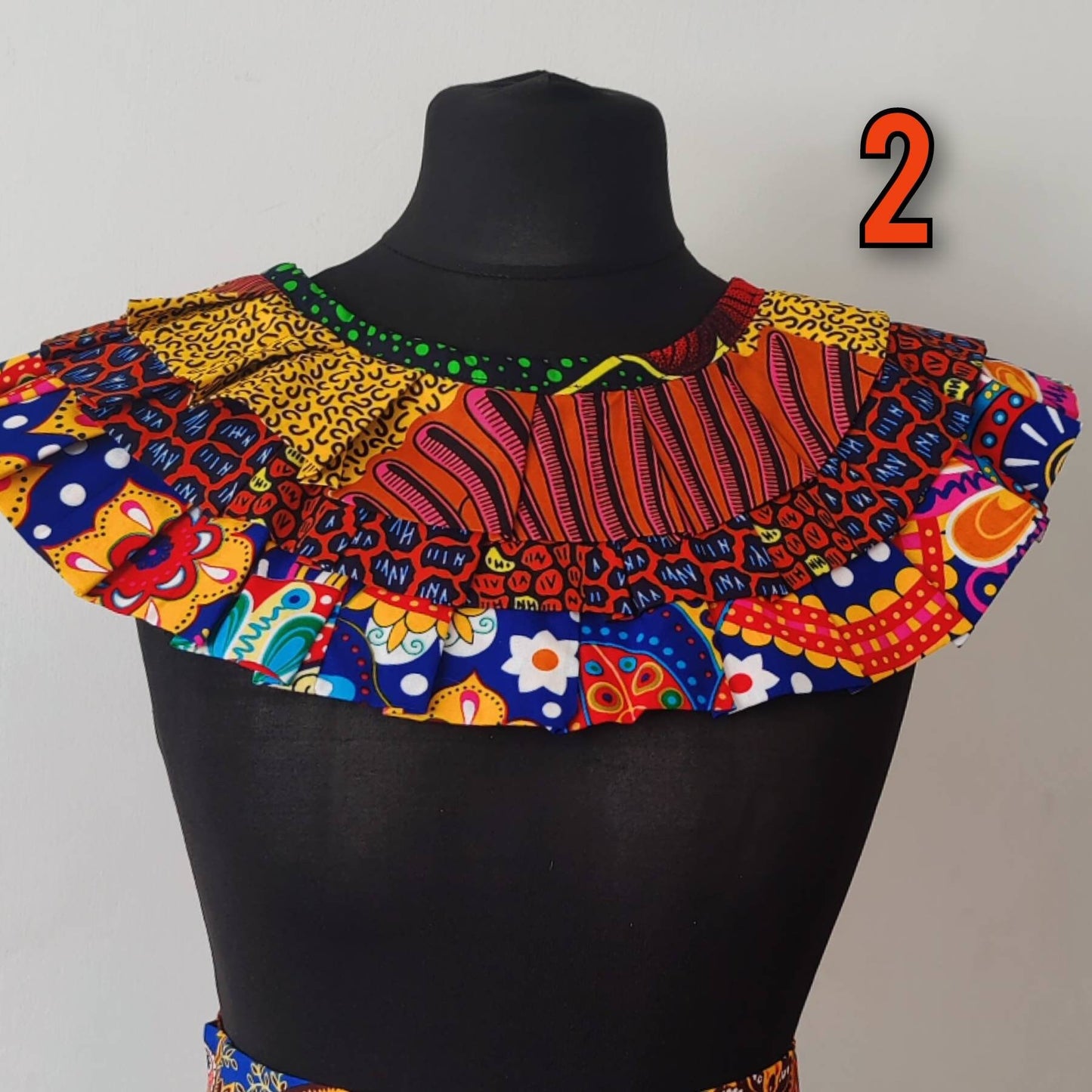 Ankara  Print Cape