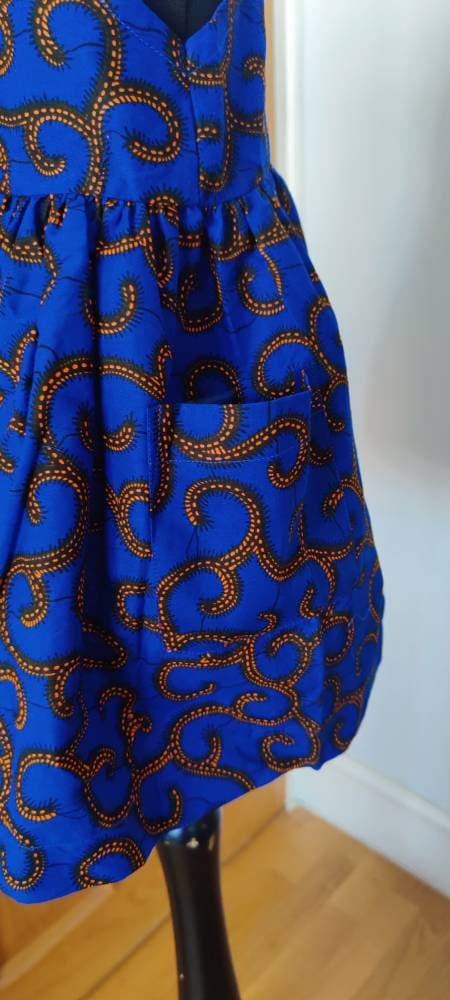 Little Girl's Dress, African Print Girls Dress, Party Dress, Church Dress, Toddler Dress, Ankara Girls Dress, Pink