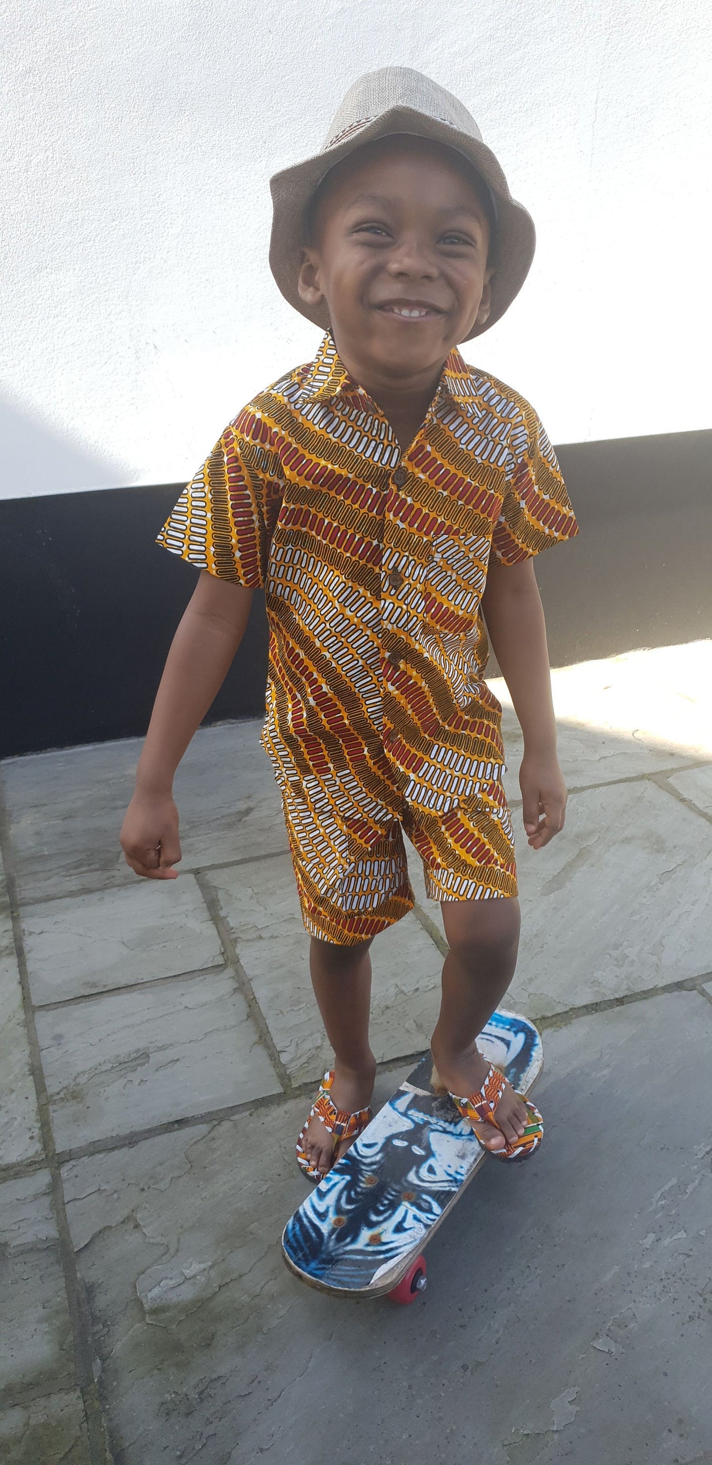 Little Boys Shirt and Shorts Set, Handmade Shirt and Shorts Set, African Print Clothes, Short Sleeve Shirt, Party Shirt, Toddler Shirt, Eli