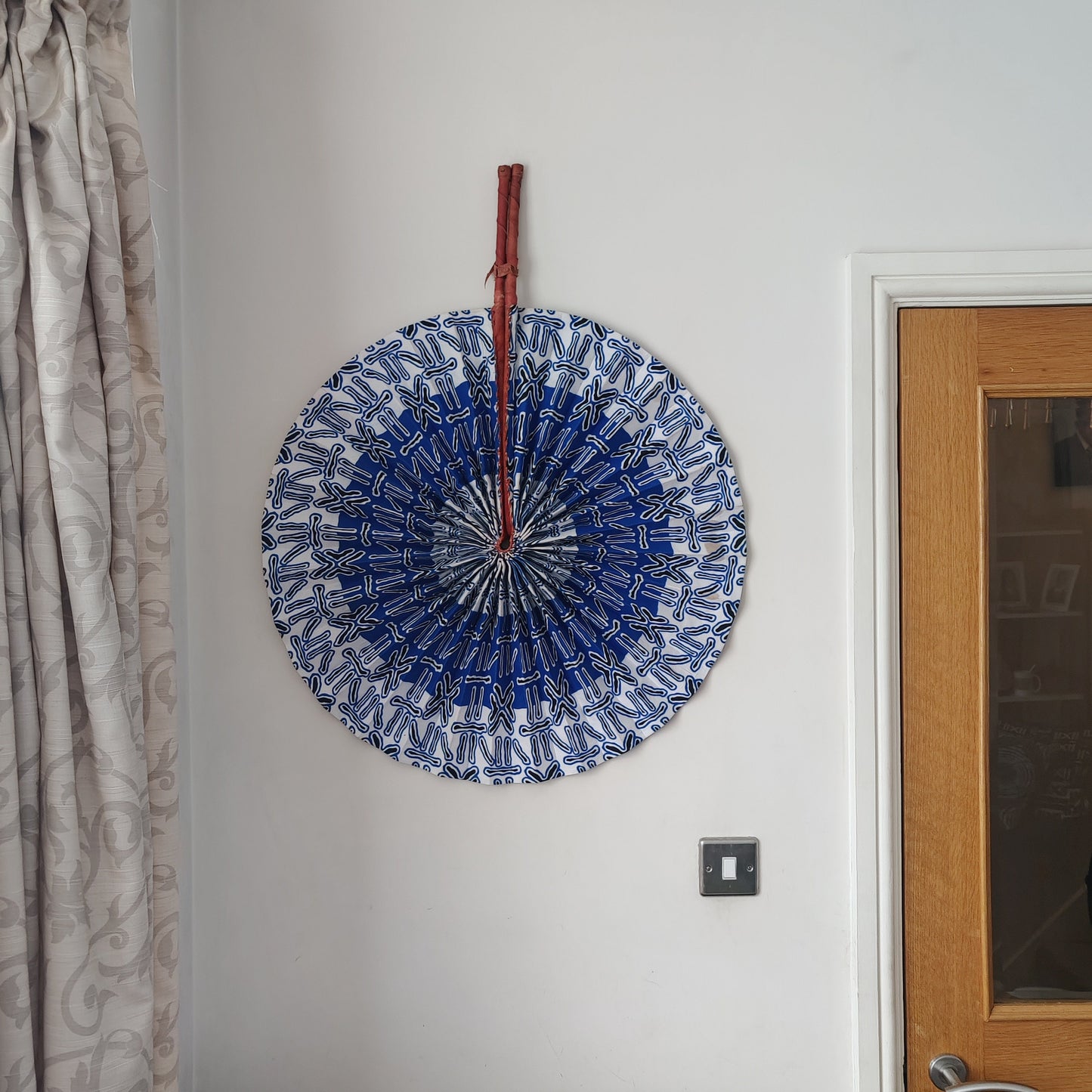 Large Fan For Wall, Large Decorative Fan,  Over-sized Wall Fan