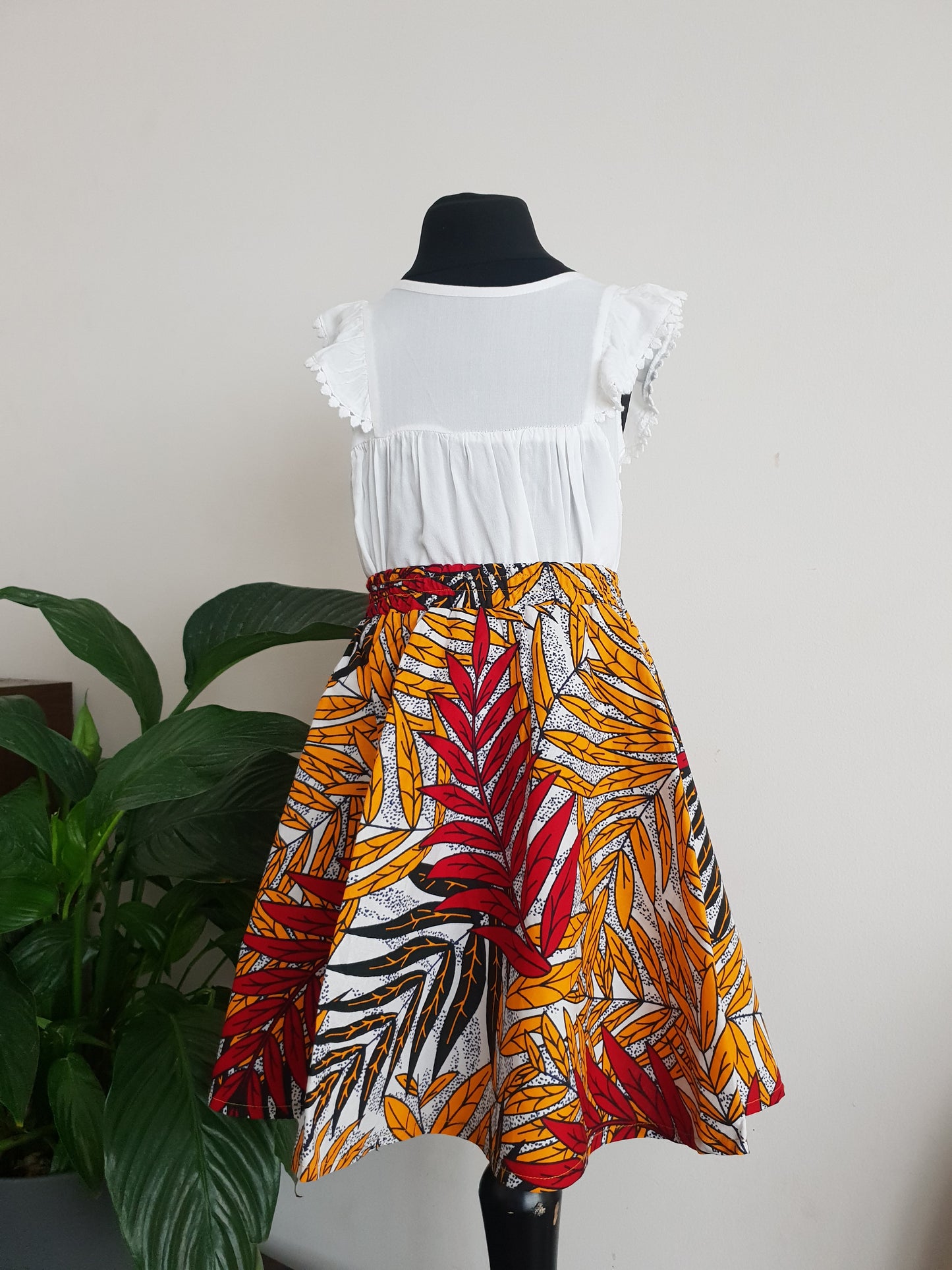 Little Girls African Print Skirt /Toddler Skirt/ Ankara Girls Skirt/ Kingston