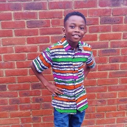 Little Boys Shirt,  Ankara Children's Shirt, Handmade African Print Clothes, Short Sleeve Shirt, Party Shirt, Toddler Shirt, Bamboo