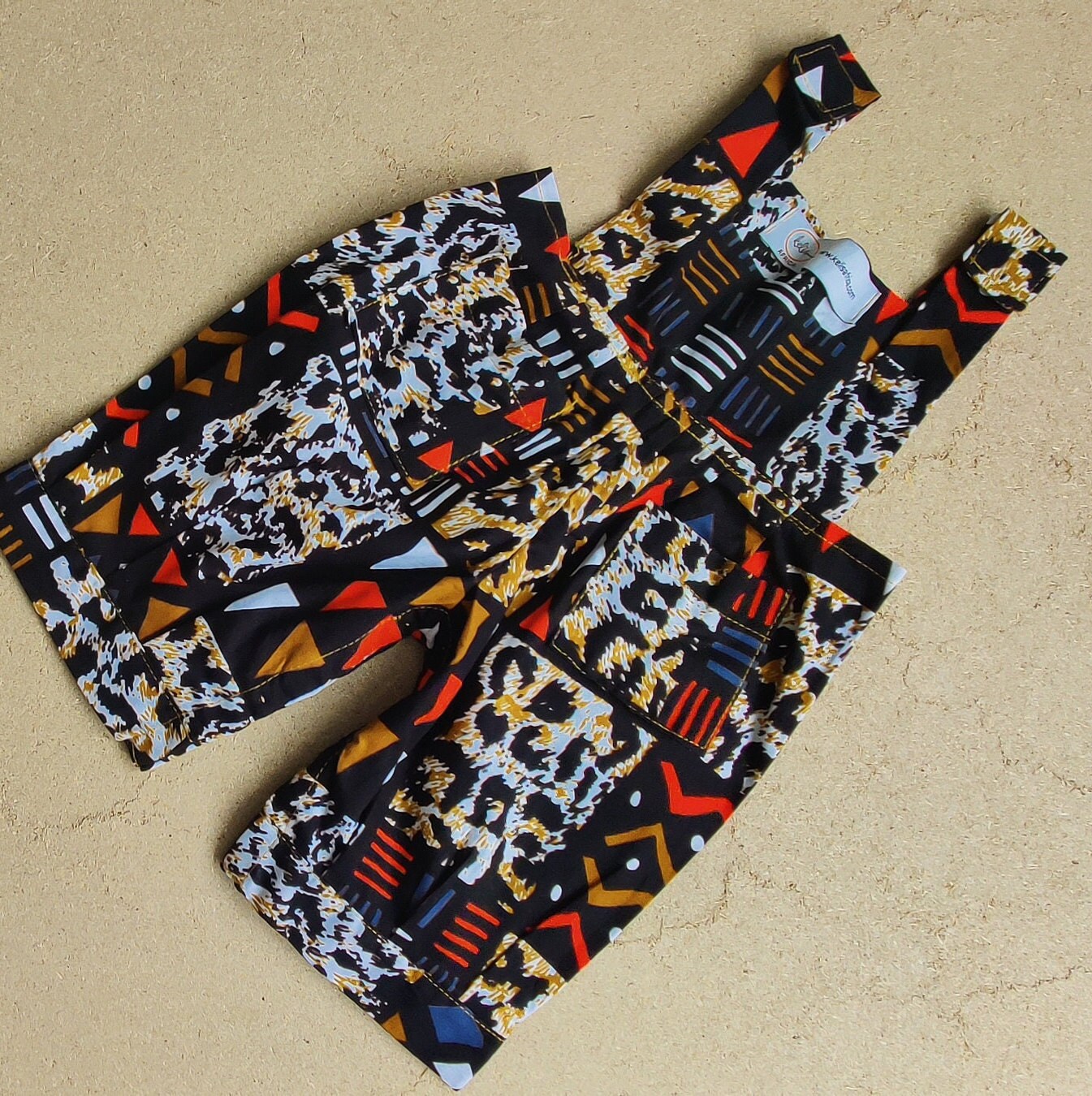 African Print Baby Romper/ Baby Jumpsuit/ New Baby Romper