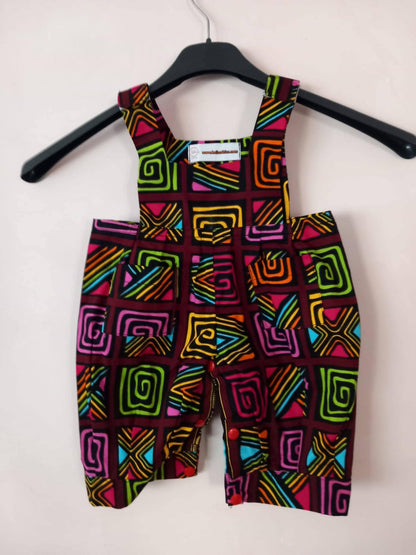 Bodysuits Ankara Baby Romper/African Print Baby  Jumpsuit